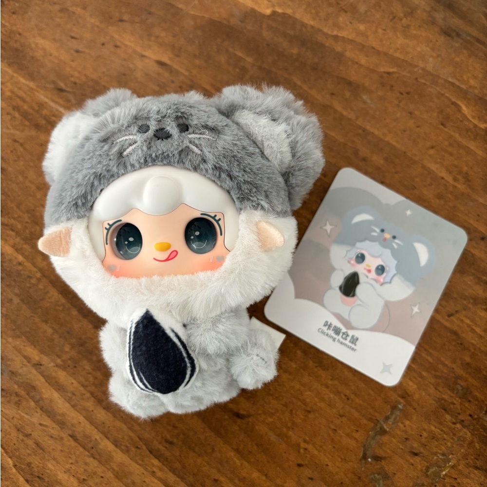Yooki Gourmet Restaurant Plush Pendant Clicking Hamster